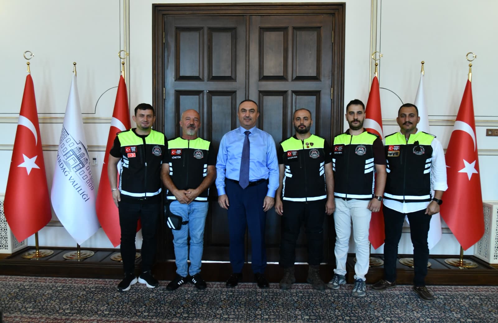 59 Rotasız Motosiklet Derneğinden Vali Soytürk'e Ziyaret